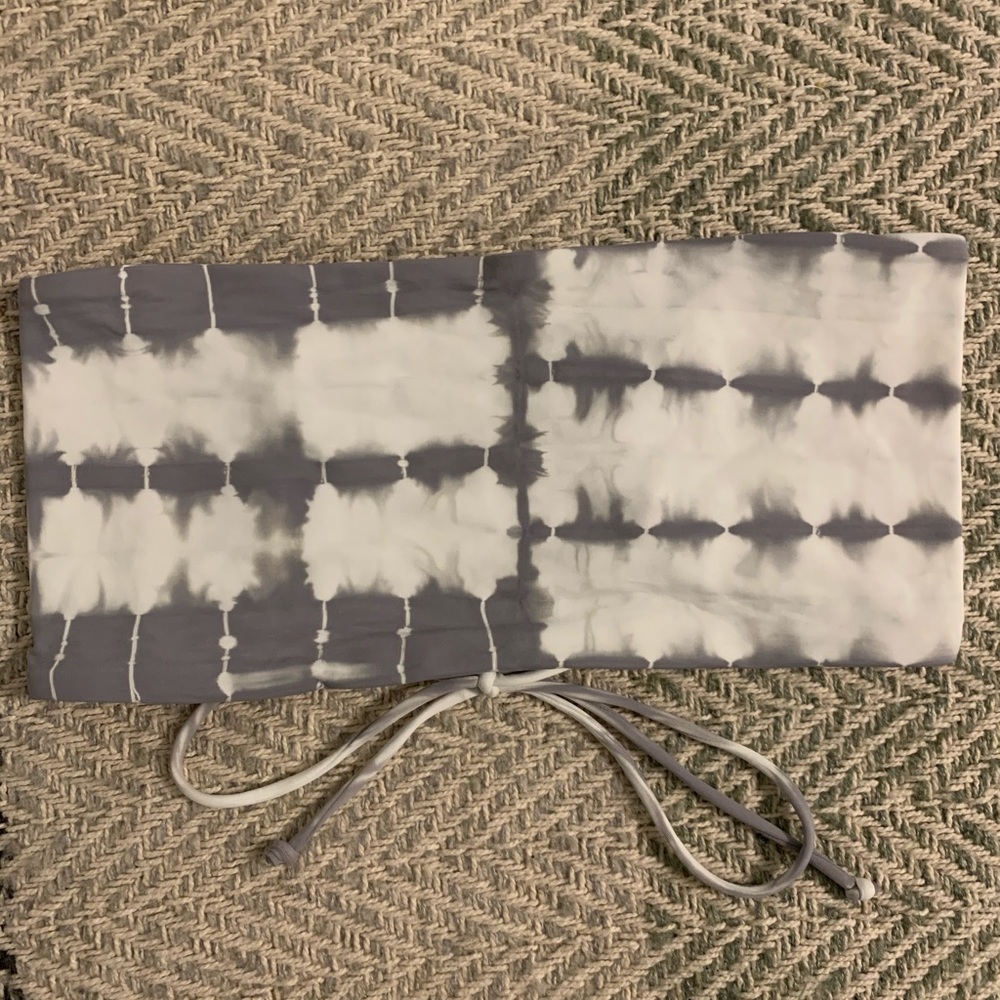 L*SPACE tie dye bikini top